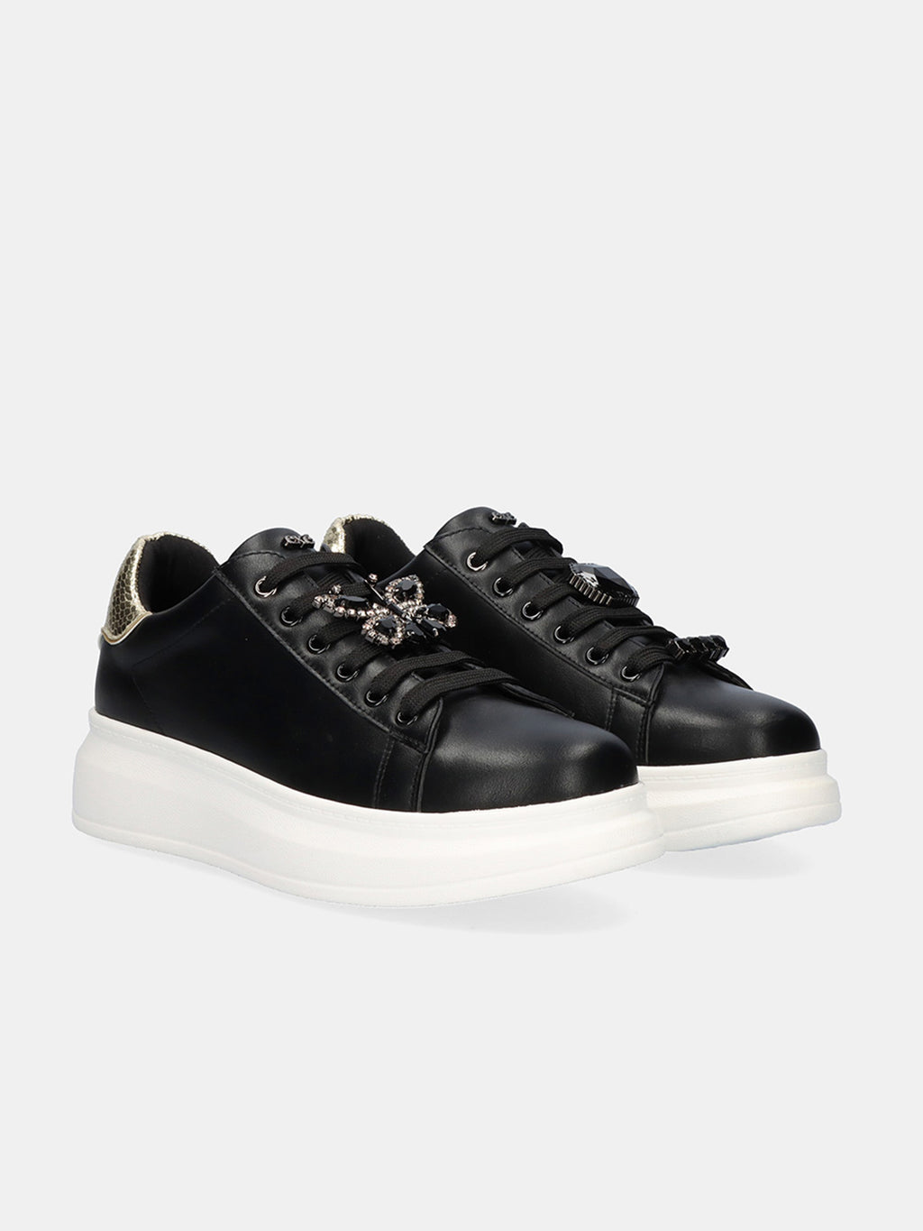 BUTTERFLY PU BLACK-GOLD