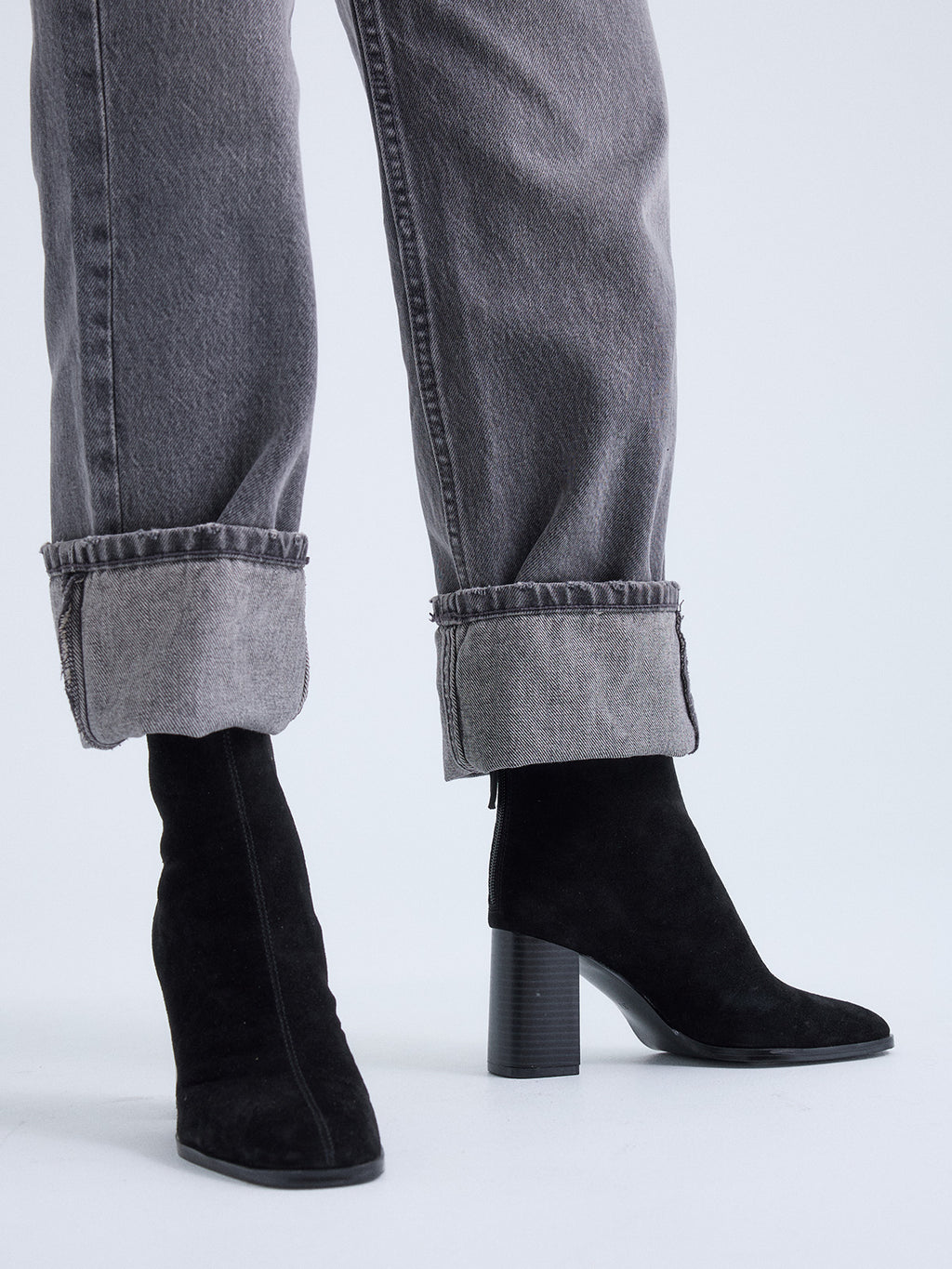 CARLA-625 SUEDE BLACK