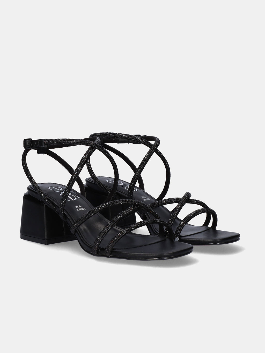 CARMEN-155 STRASS BLACK