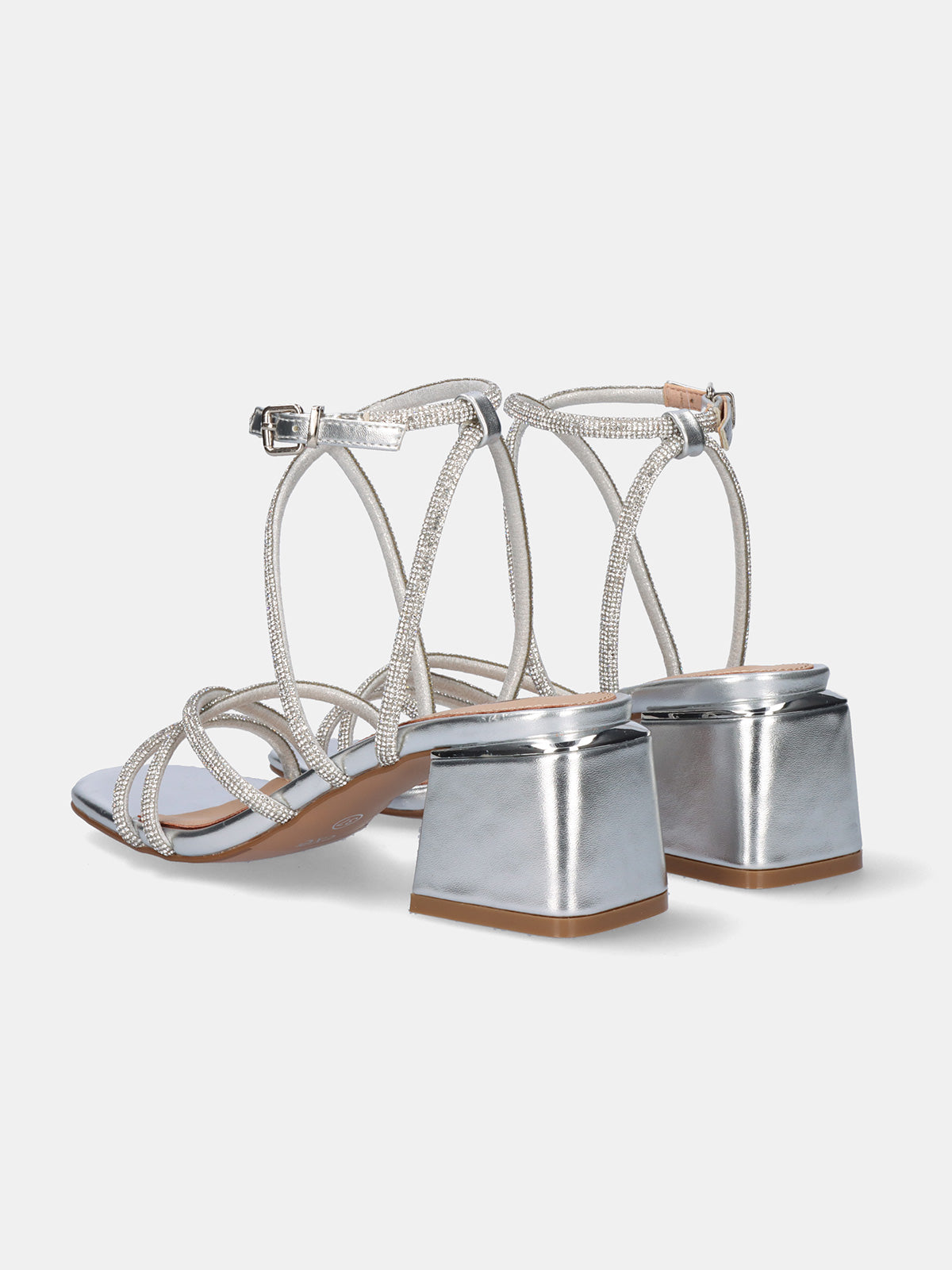 CARMEN-155 STRASS SILVER