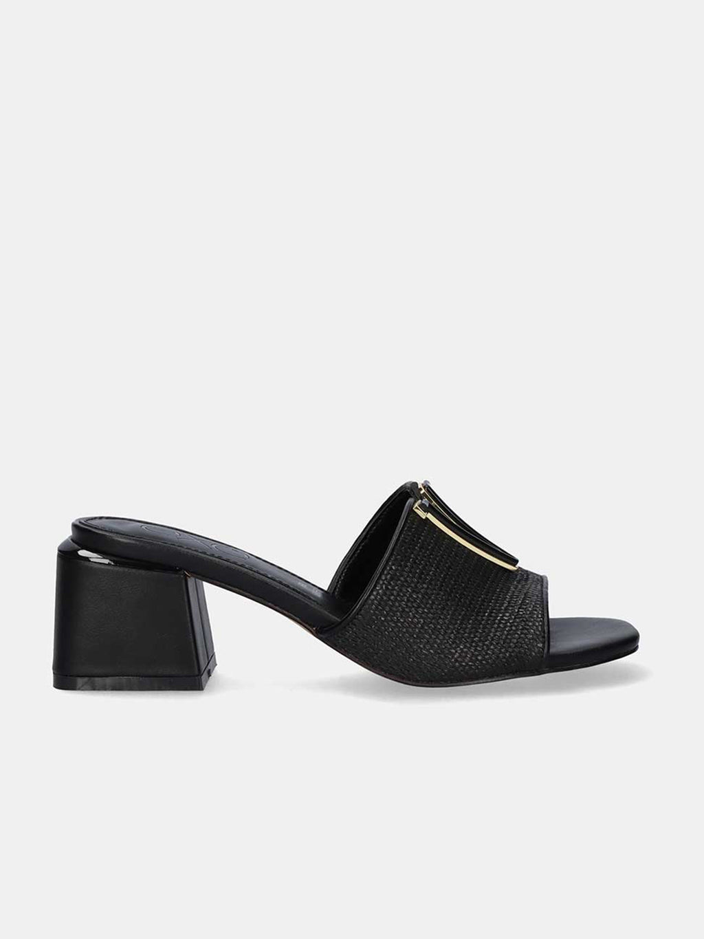 CARMEN-160 RAFFIA BLACK