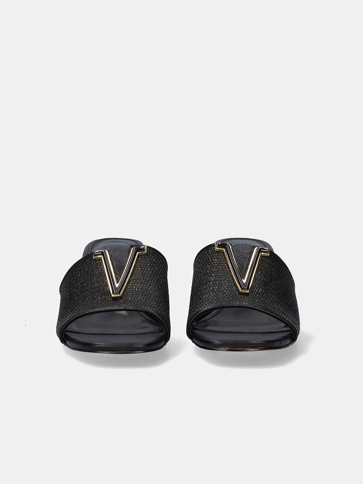 CARMEN-160 RAFFIA BLACK