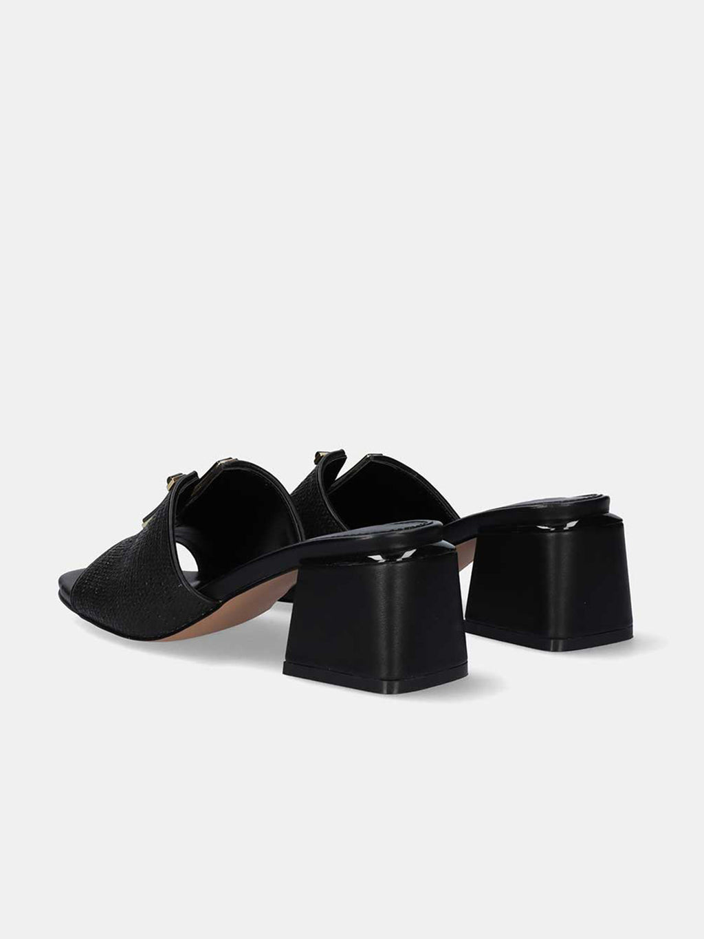 CARMEN-160 RAFFIA BLACK