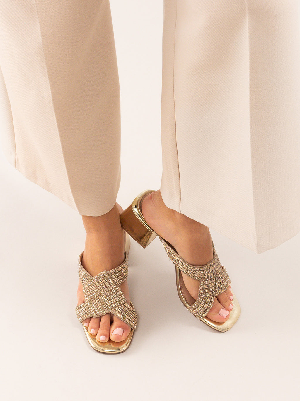 CARMEN-277 STRASS GOLD