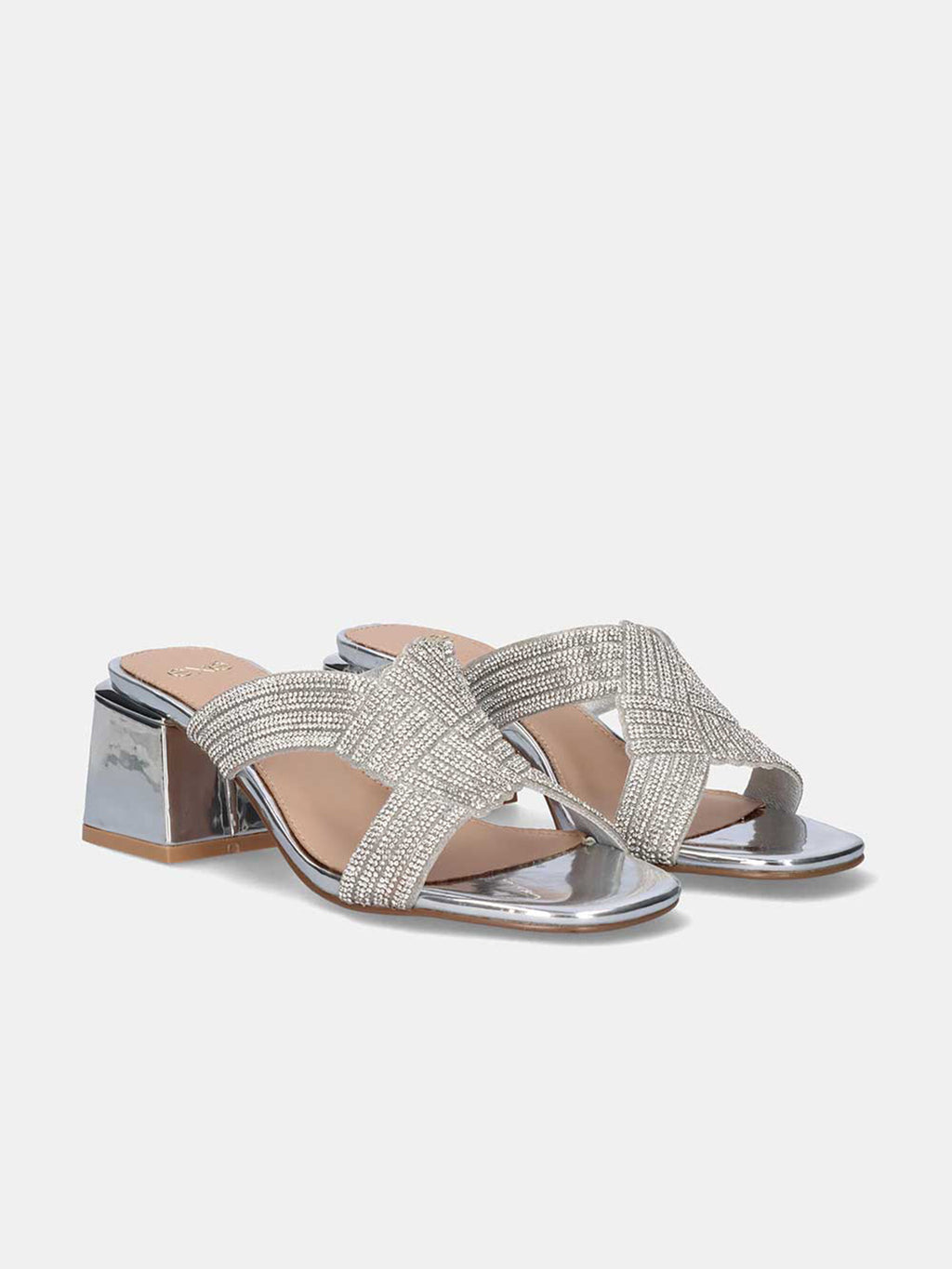 CARMEN-277 STRASS SILVER