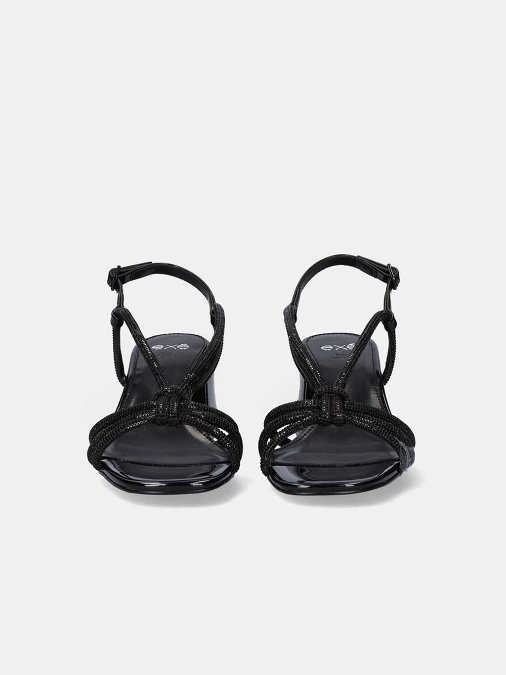 CARMEN-300 STRASS BLACK