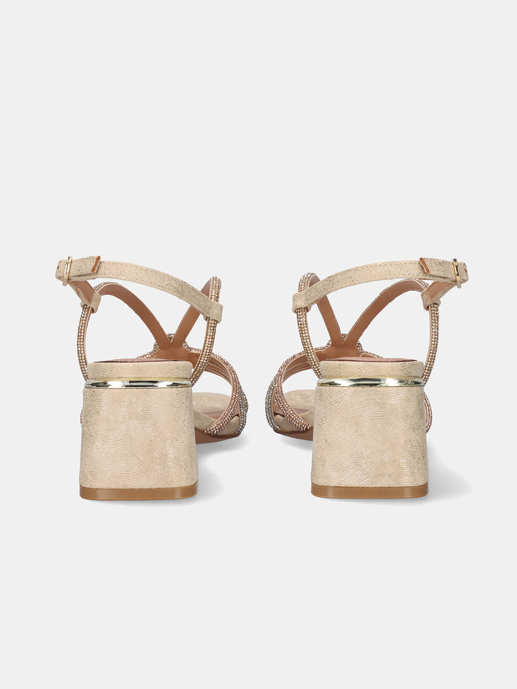 CARMEN-300B STRASS GOLD SILVER