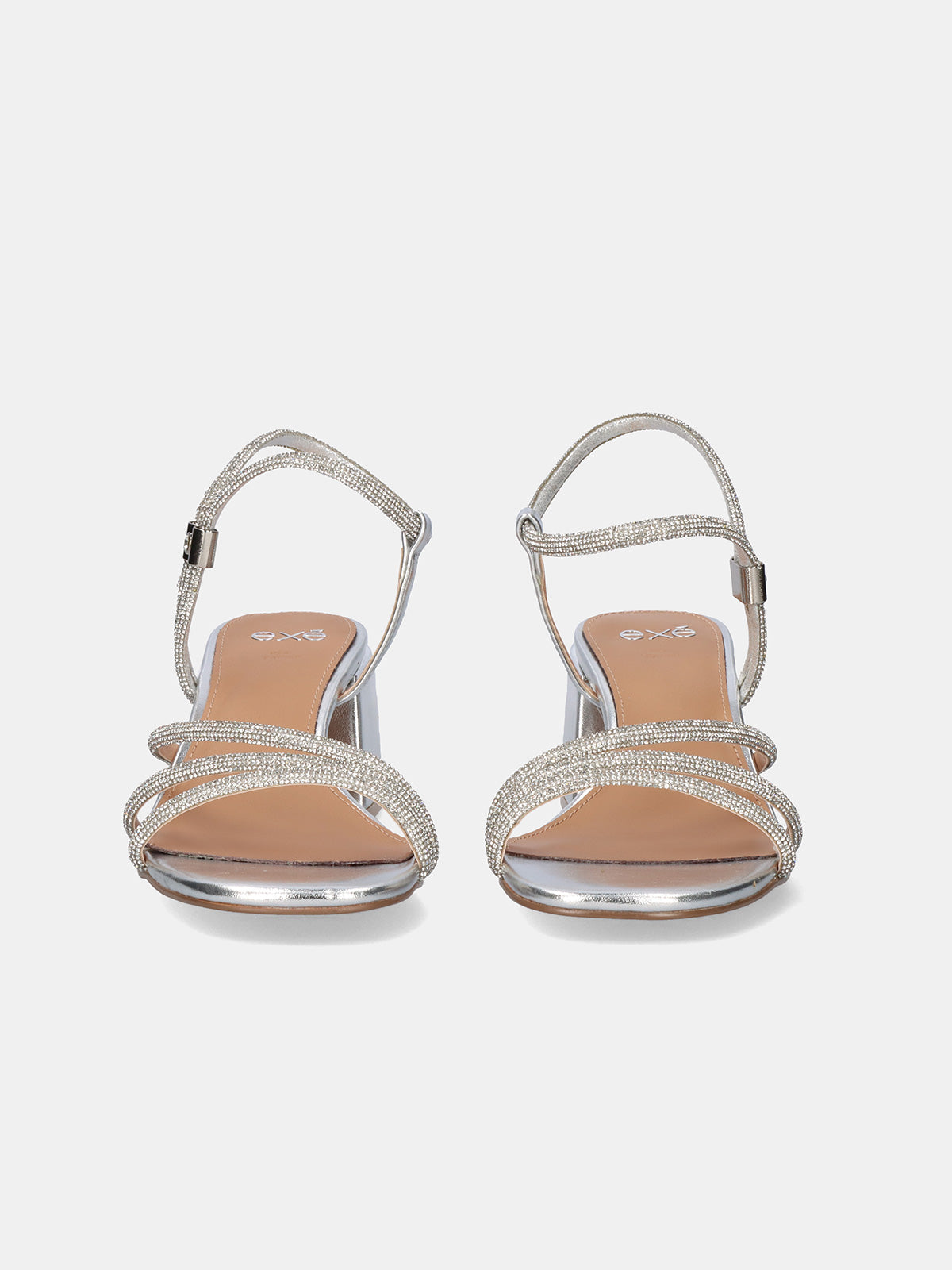 CARMEN-339 STRASS SILVER