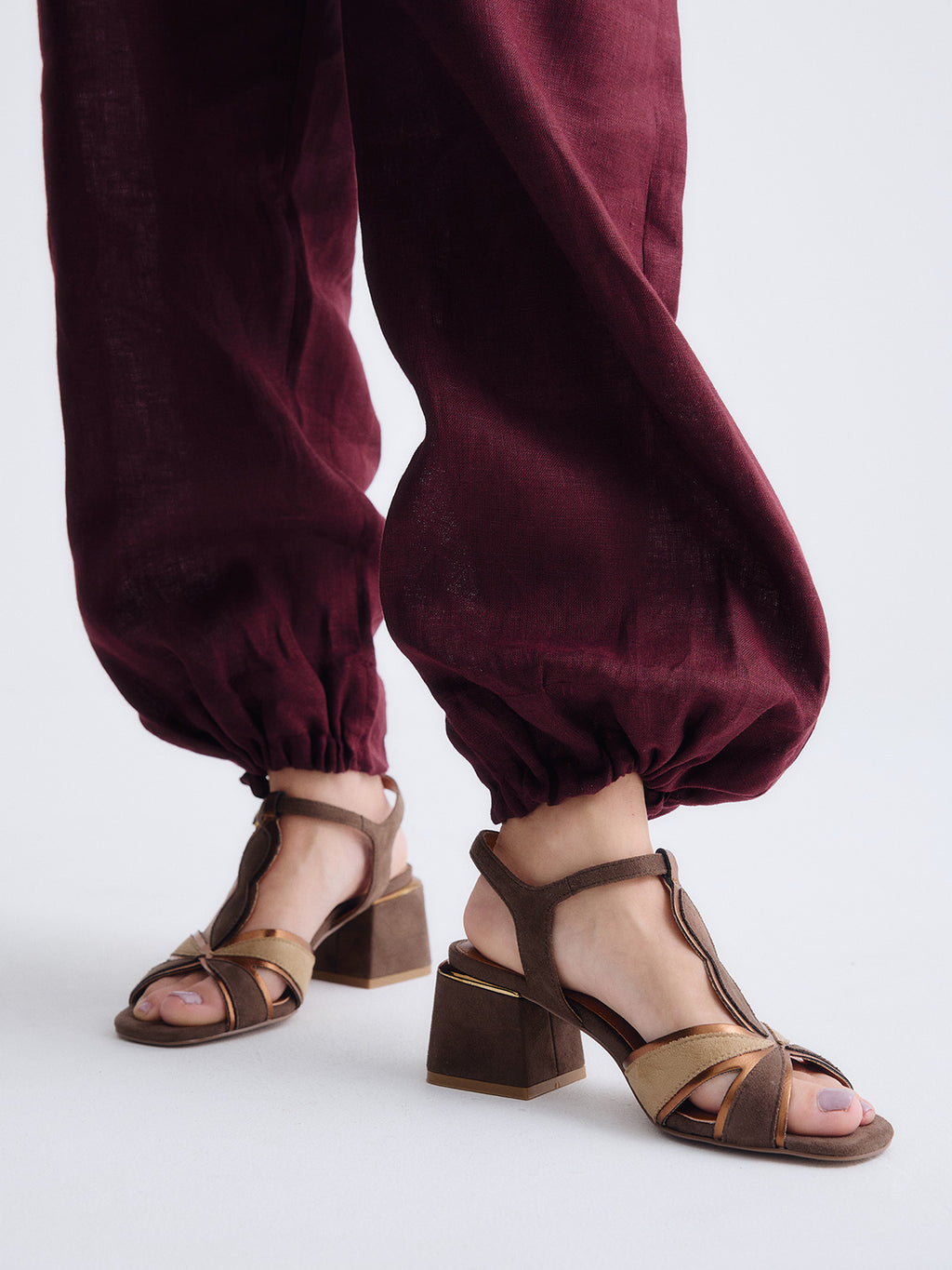 CARMEN-441 FABRIC BROWN BRONZE