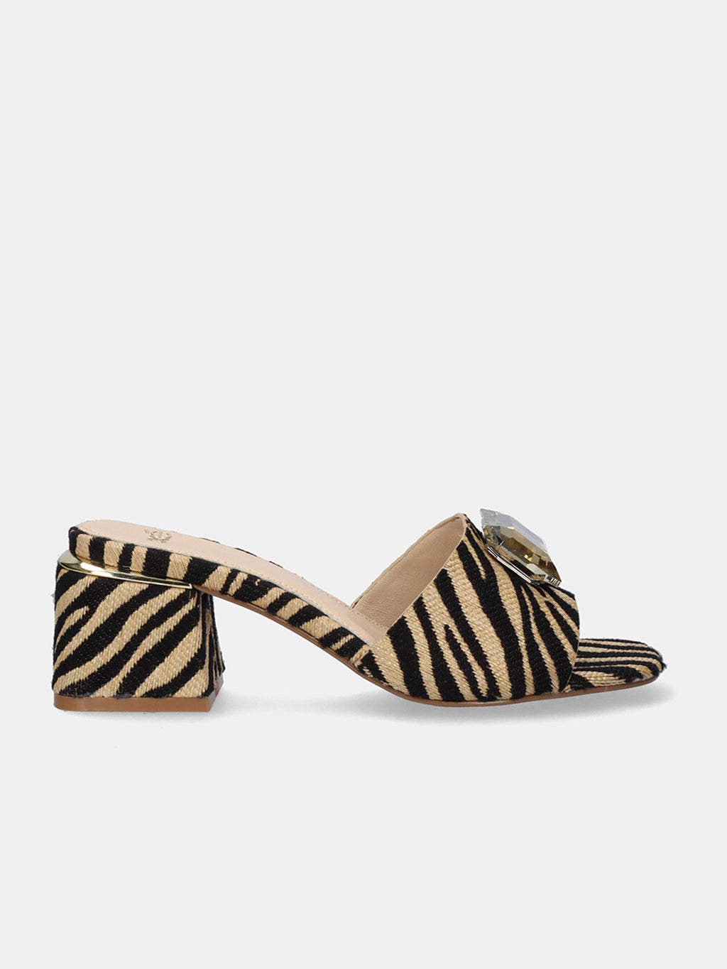 CARMEN-652 ZEBRA BEIGE BLACK