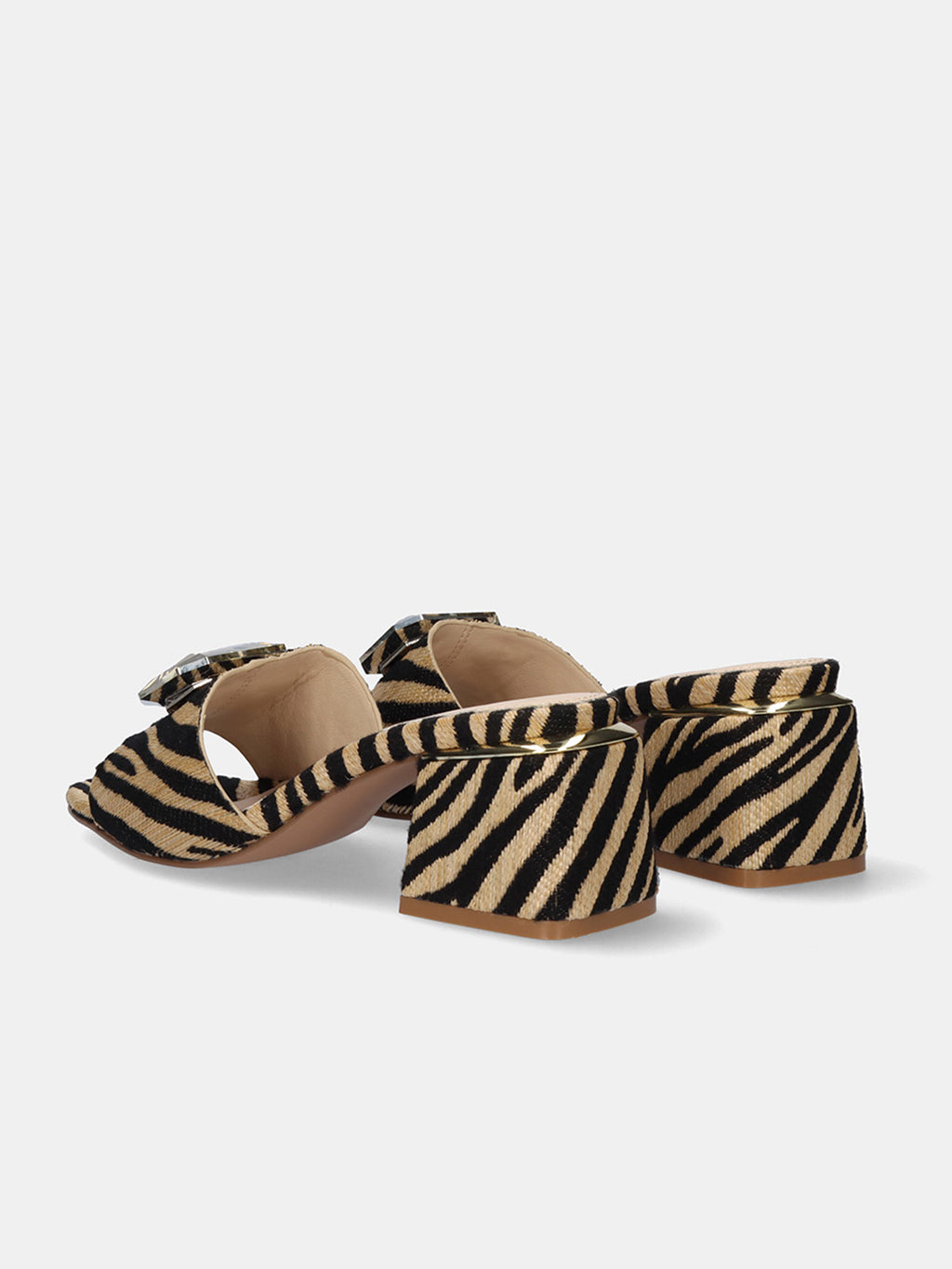 CARMEN-652 ZEBRA BEIGE BLACK
