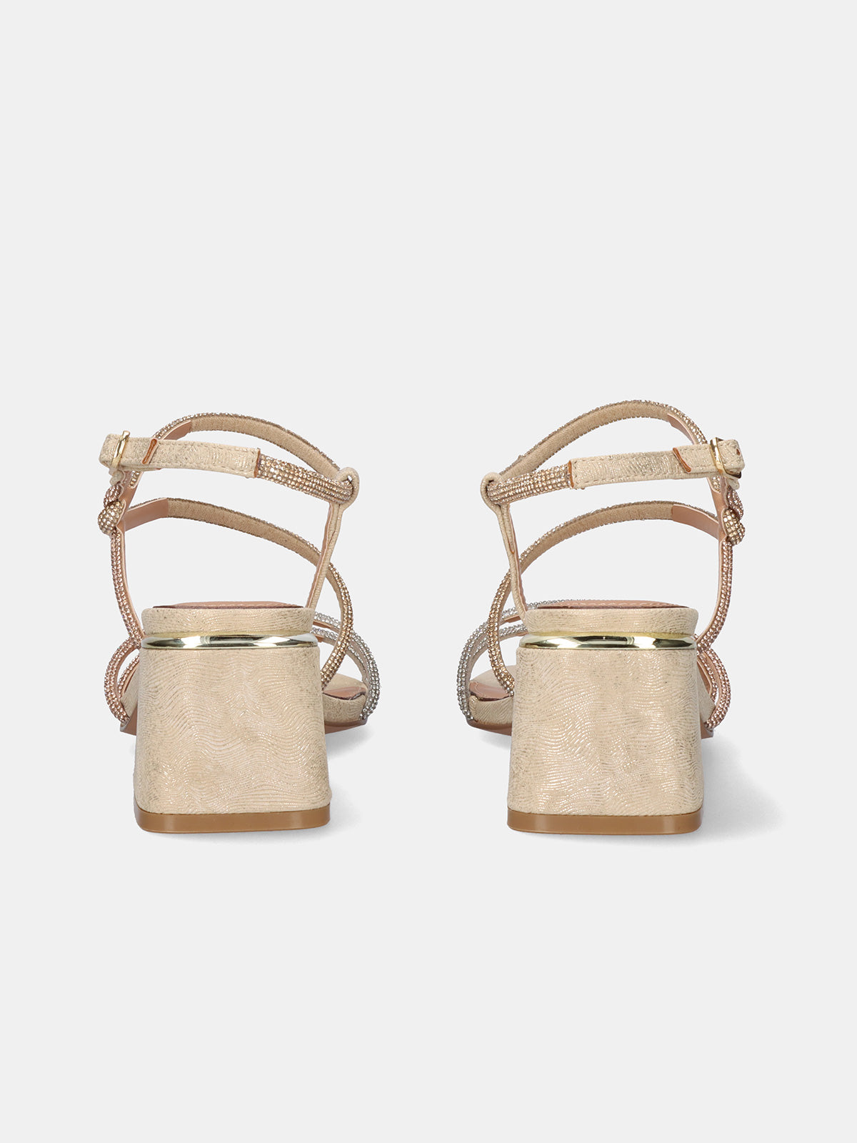 CARMEN-777 STRASS GOLD SILVER