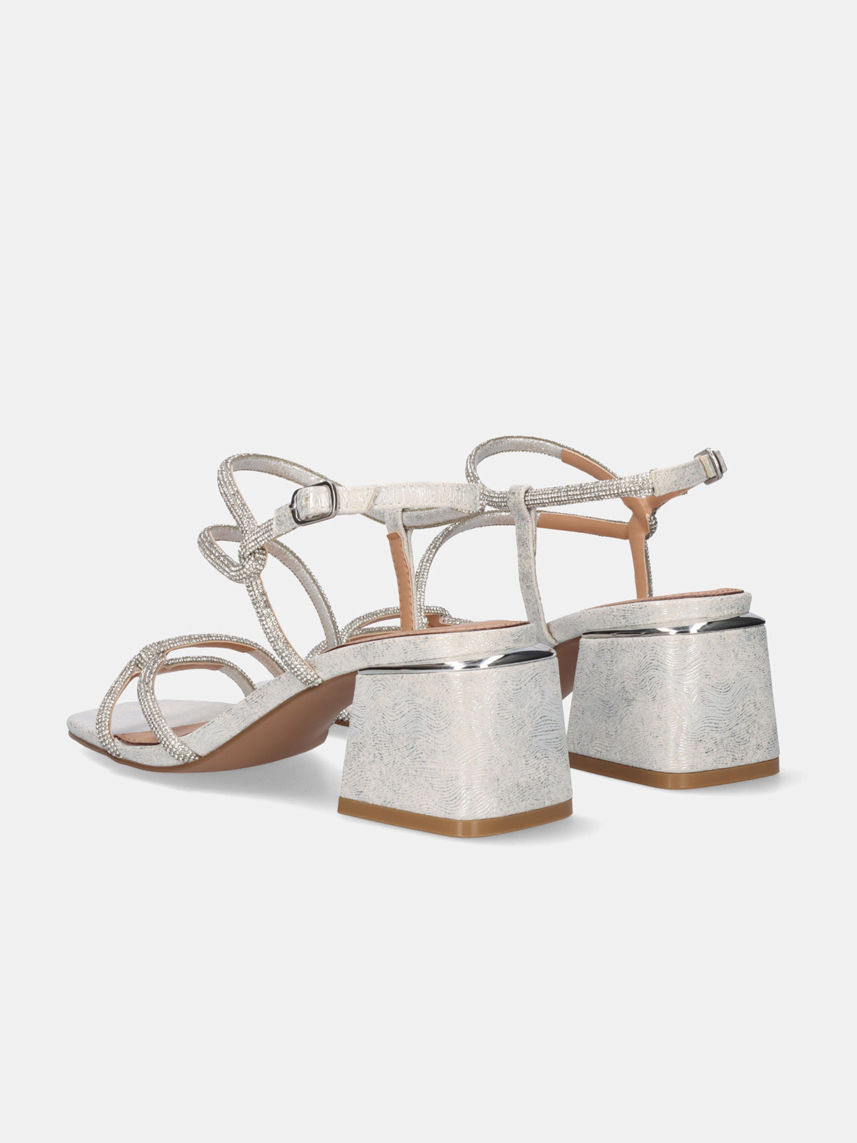 CARMEN-777 STRASS SILVER