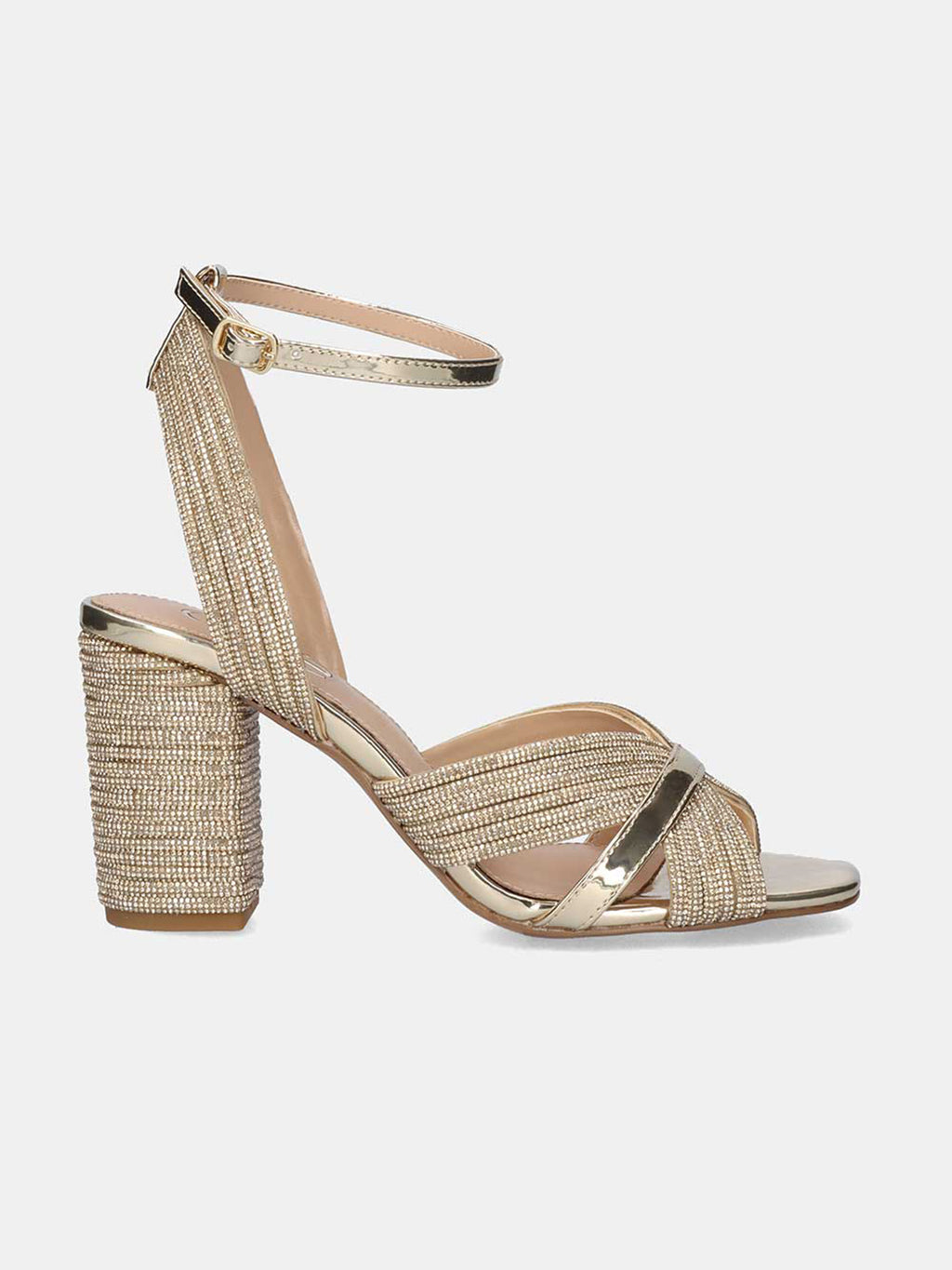 CAROL-505 STRASS GOLD