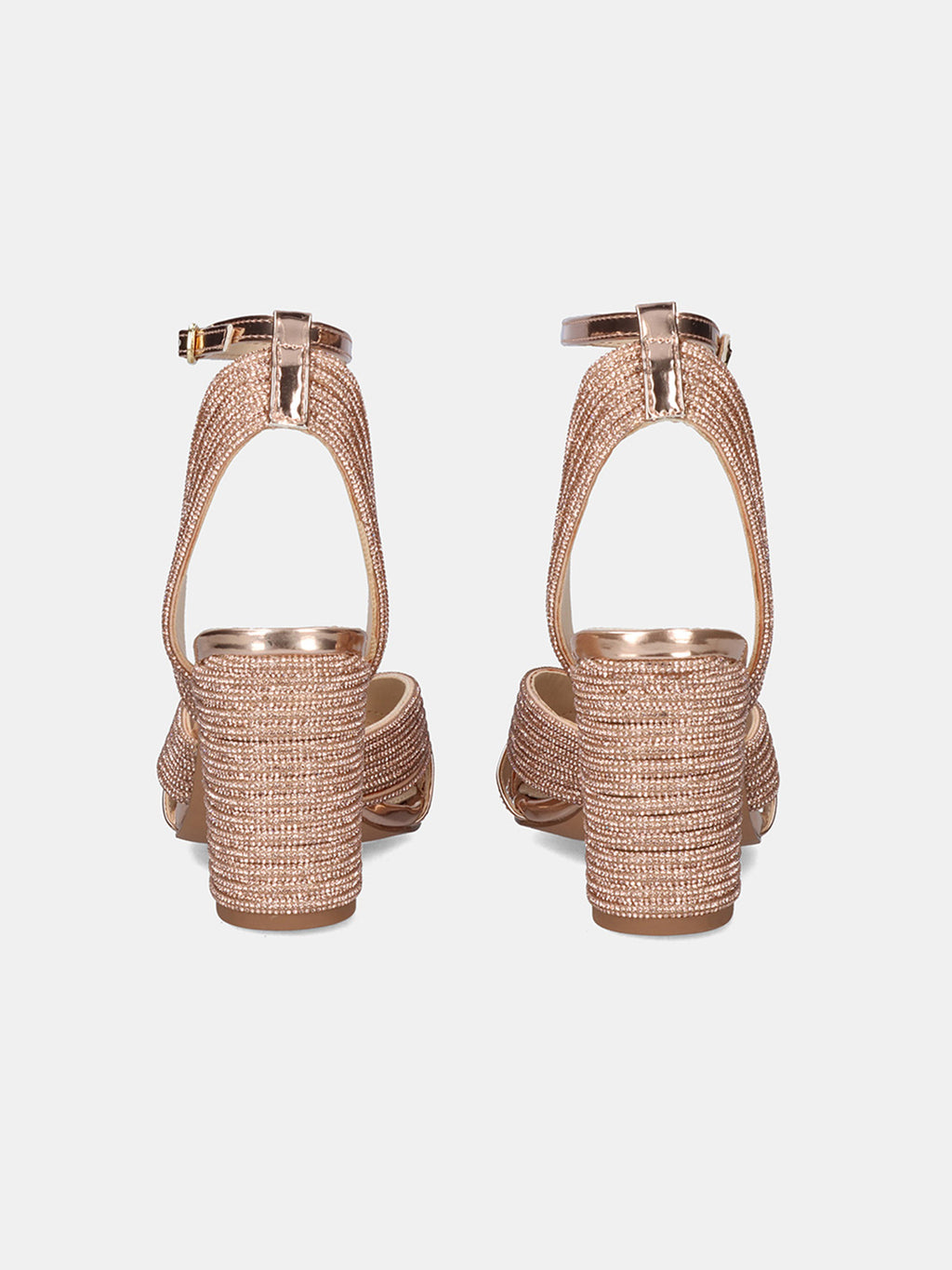 CAROL-505 STRASS PINK GOLD