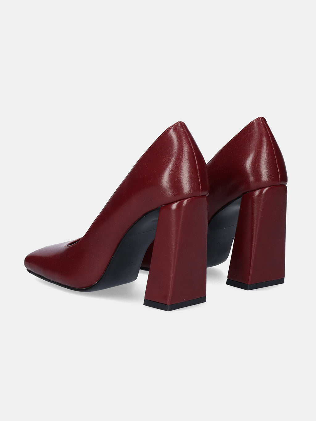 CLAIRE-362 PU BORDEAUX