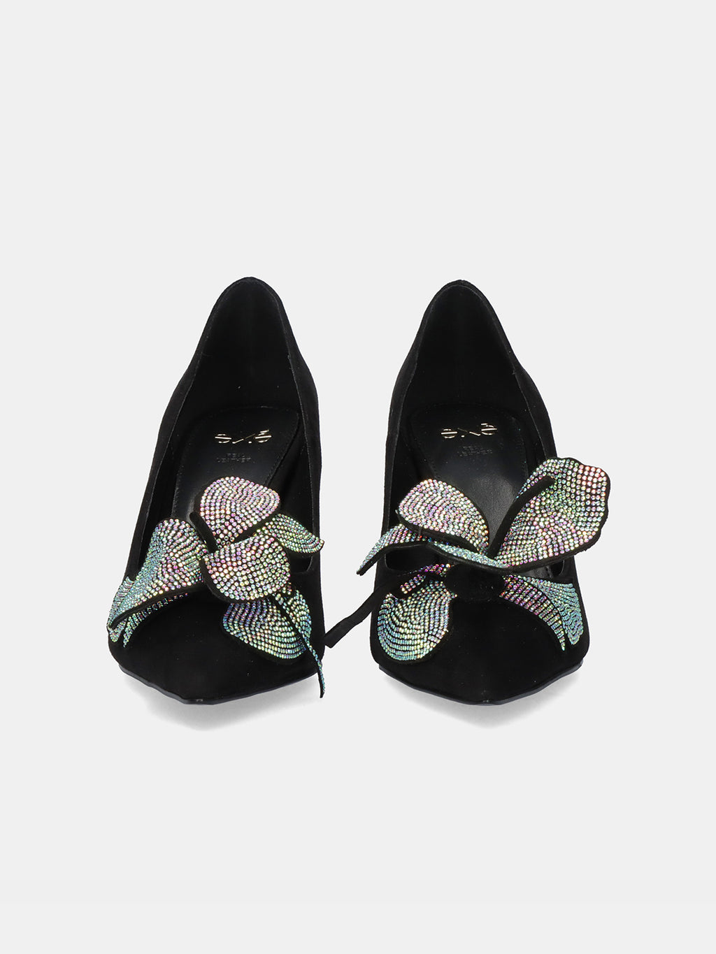 CORINA-139 FABRIC BLACK SILVER