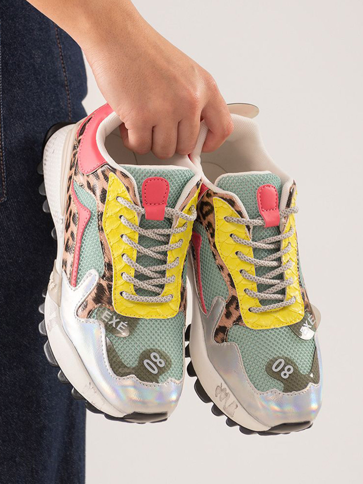 D190608-13 PU BLUE SILVER