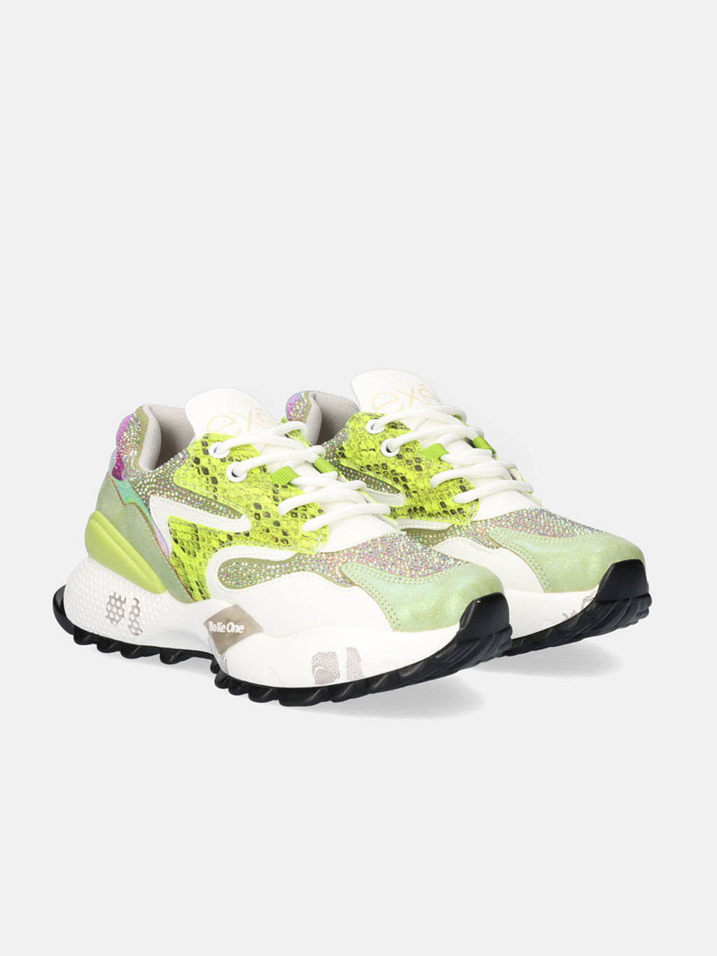 D190608-17 PU WHITE GREEN