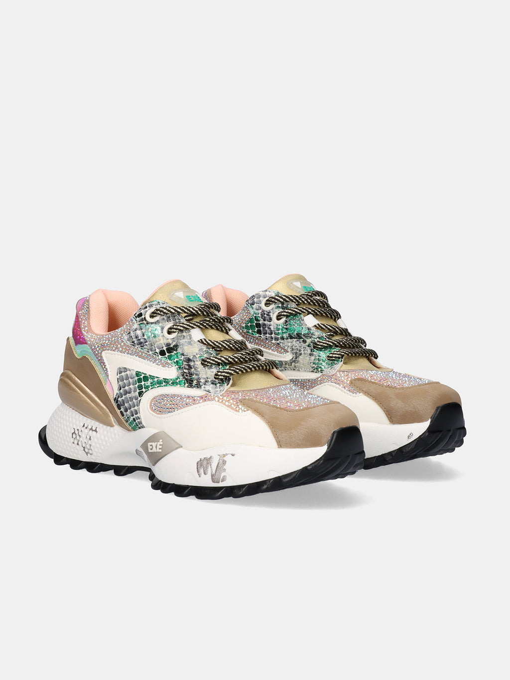 D190608-17B PU GOLD GREEN