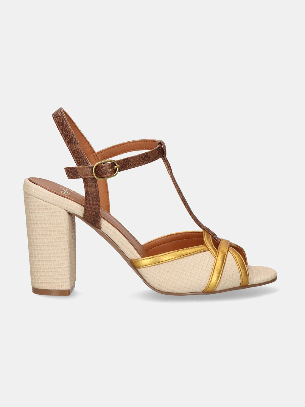 DENISE-500 PU BEIGE BROWN