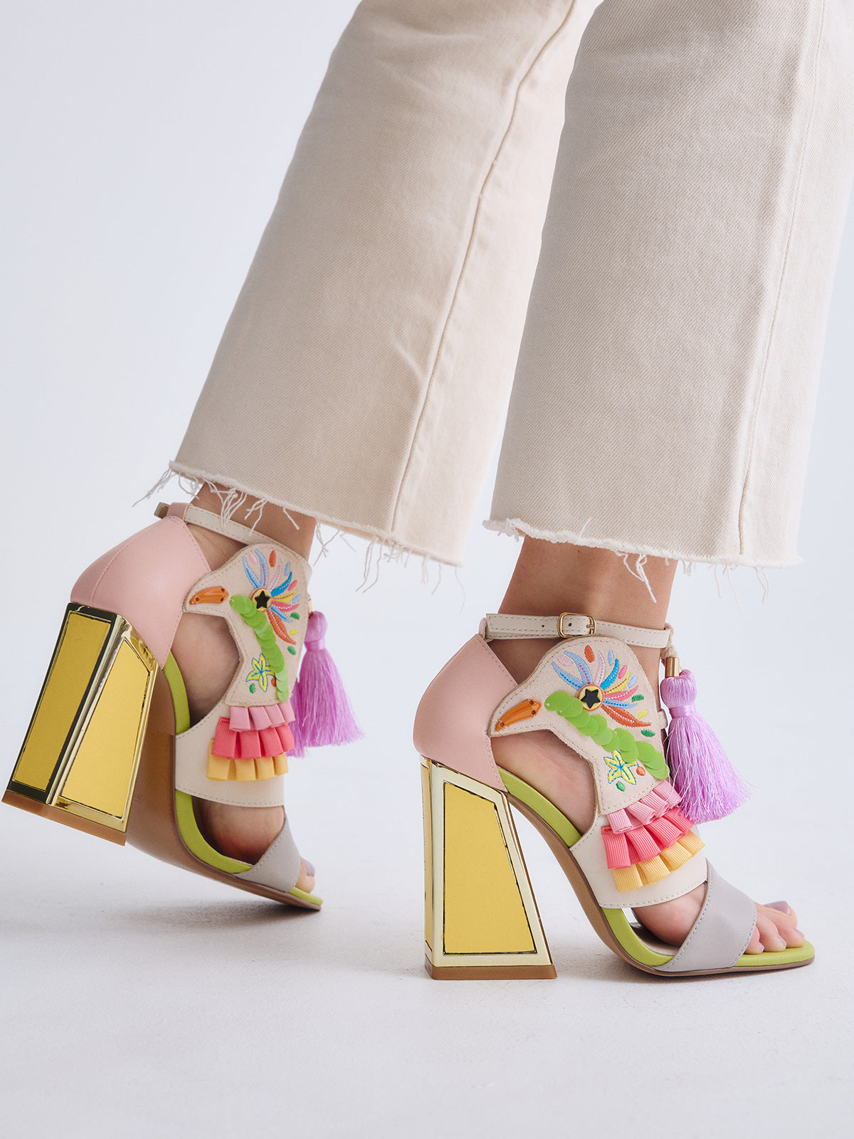 DOMINIC-550 PU PINK GREY