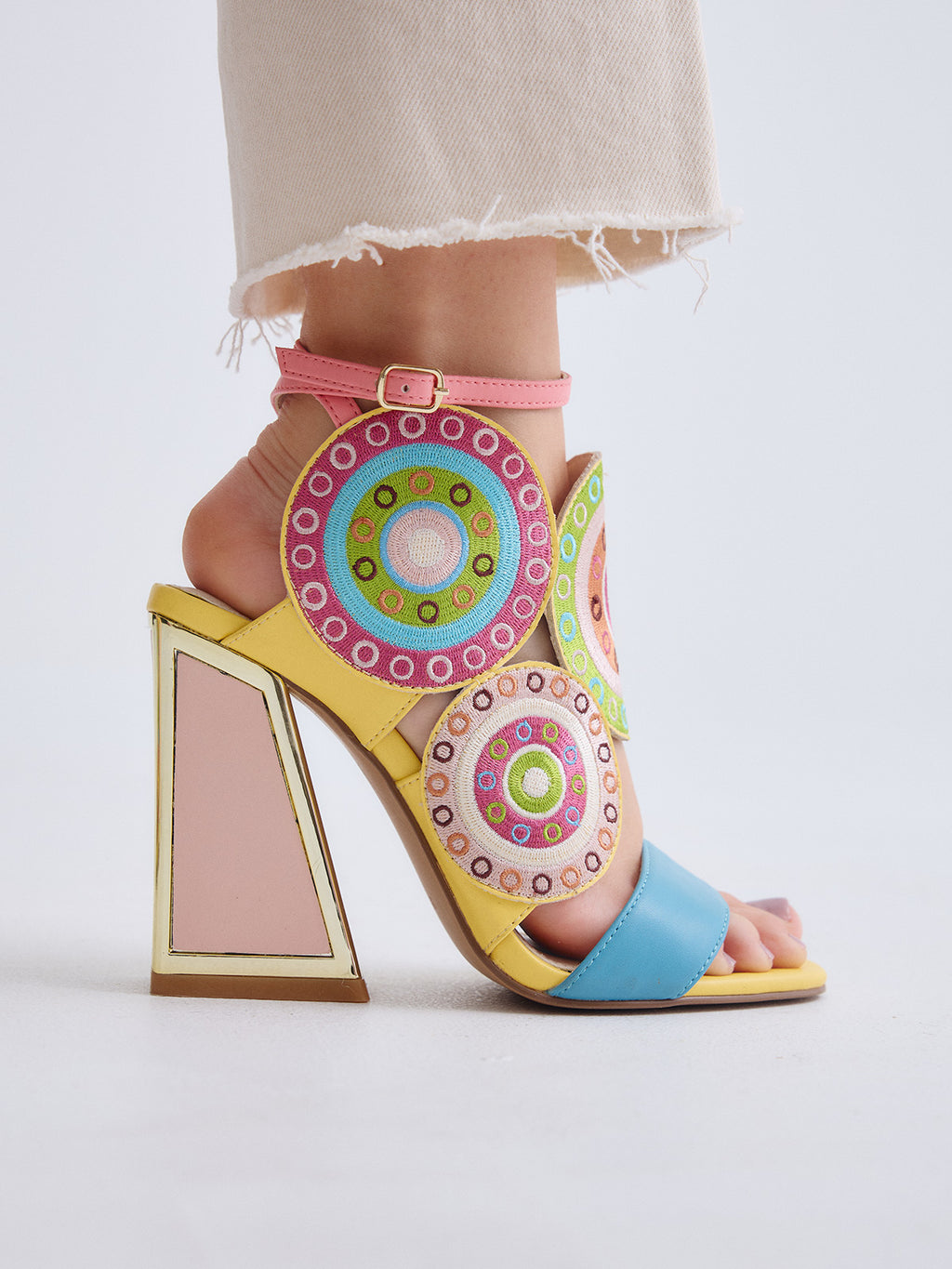 DOMINIC-580 PU YELLOW AQUA