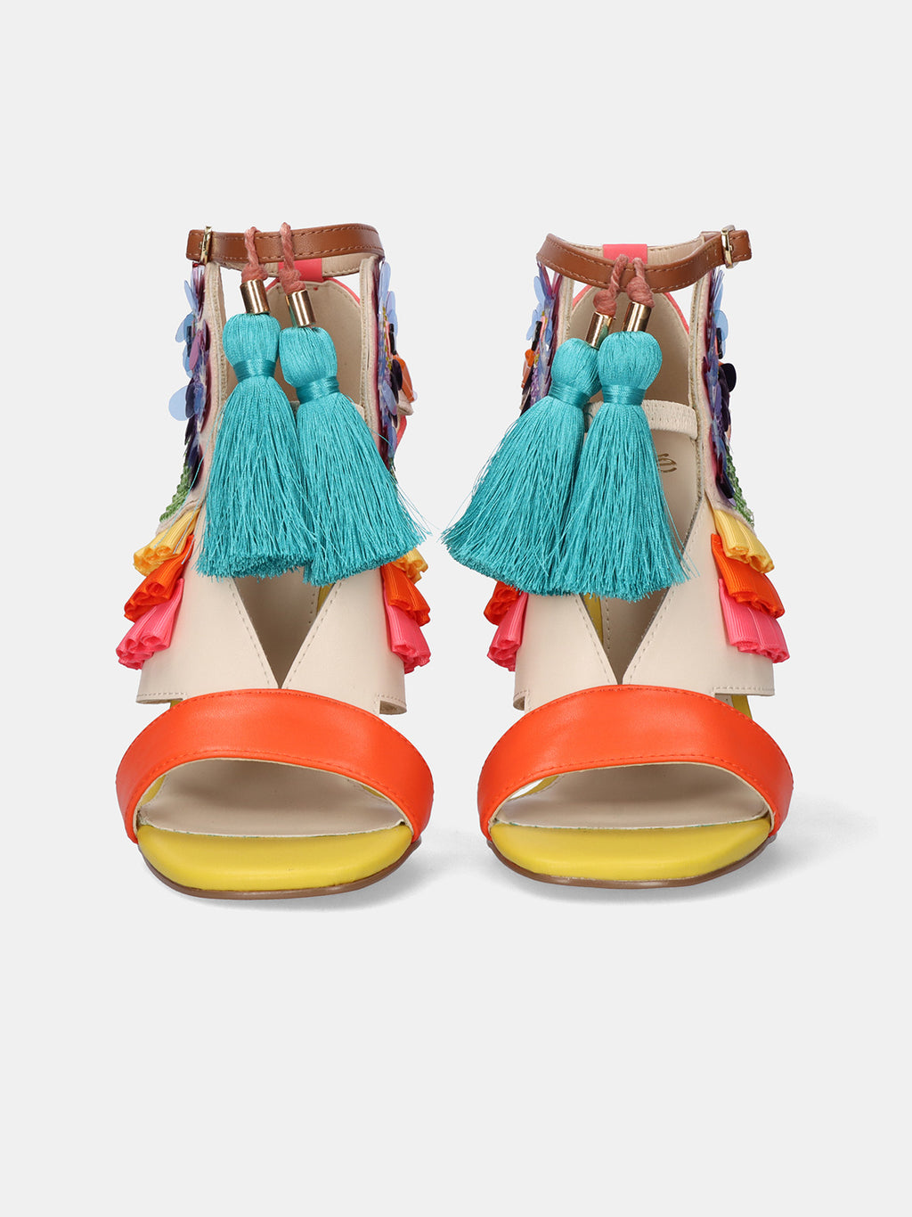 DOMINIC-596 PU PINK ORANGE