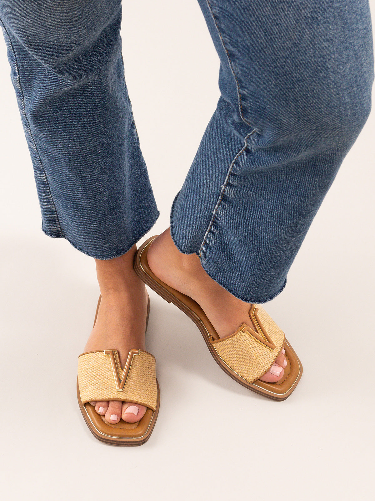 DORETA-333 RAFFIA BEIGE