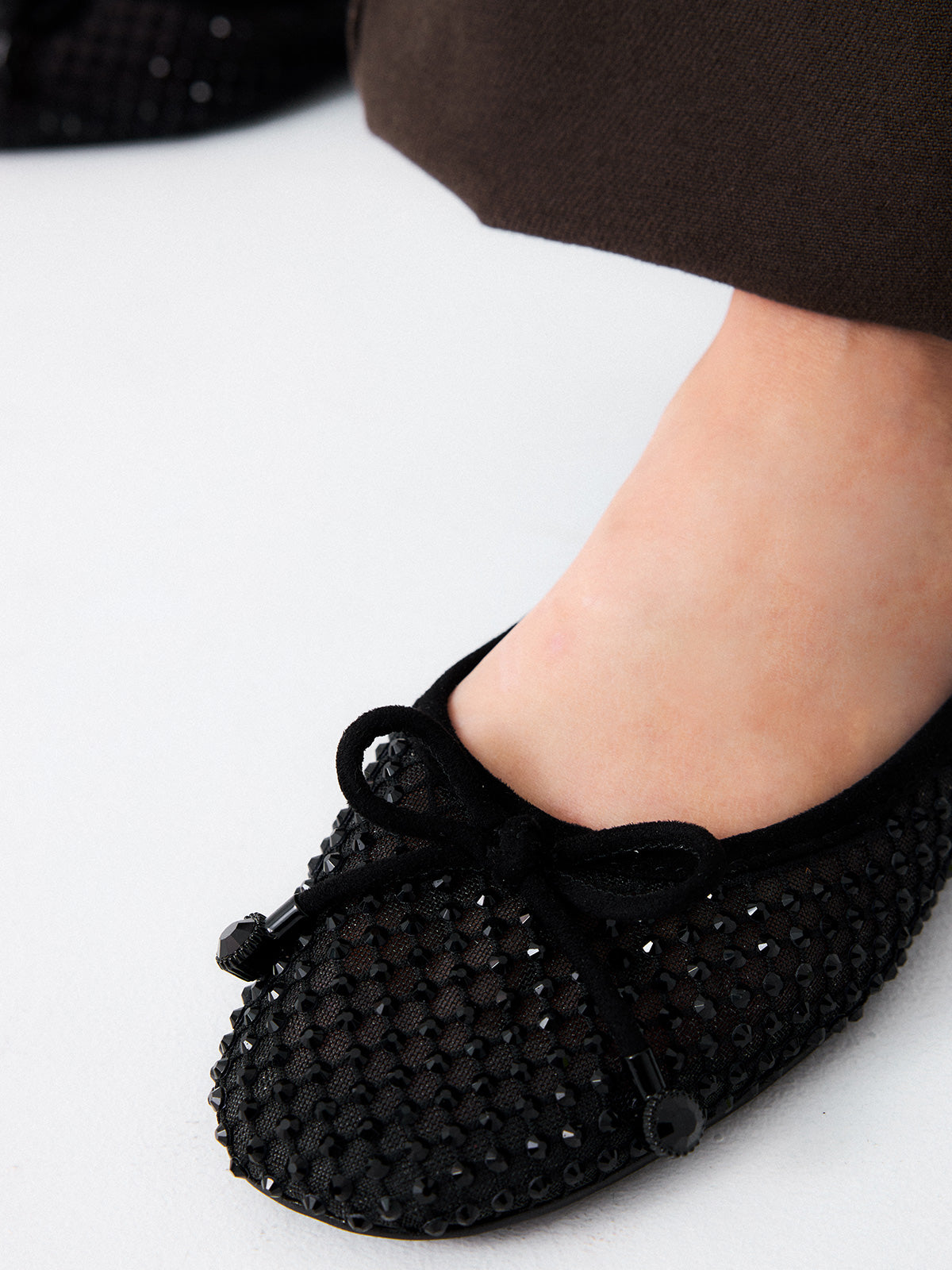 ELIZA-232 STRASS BLACK