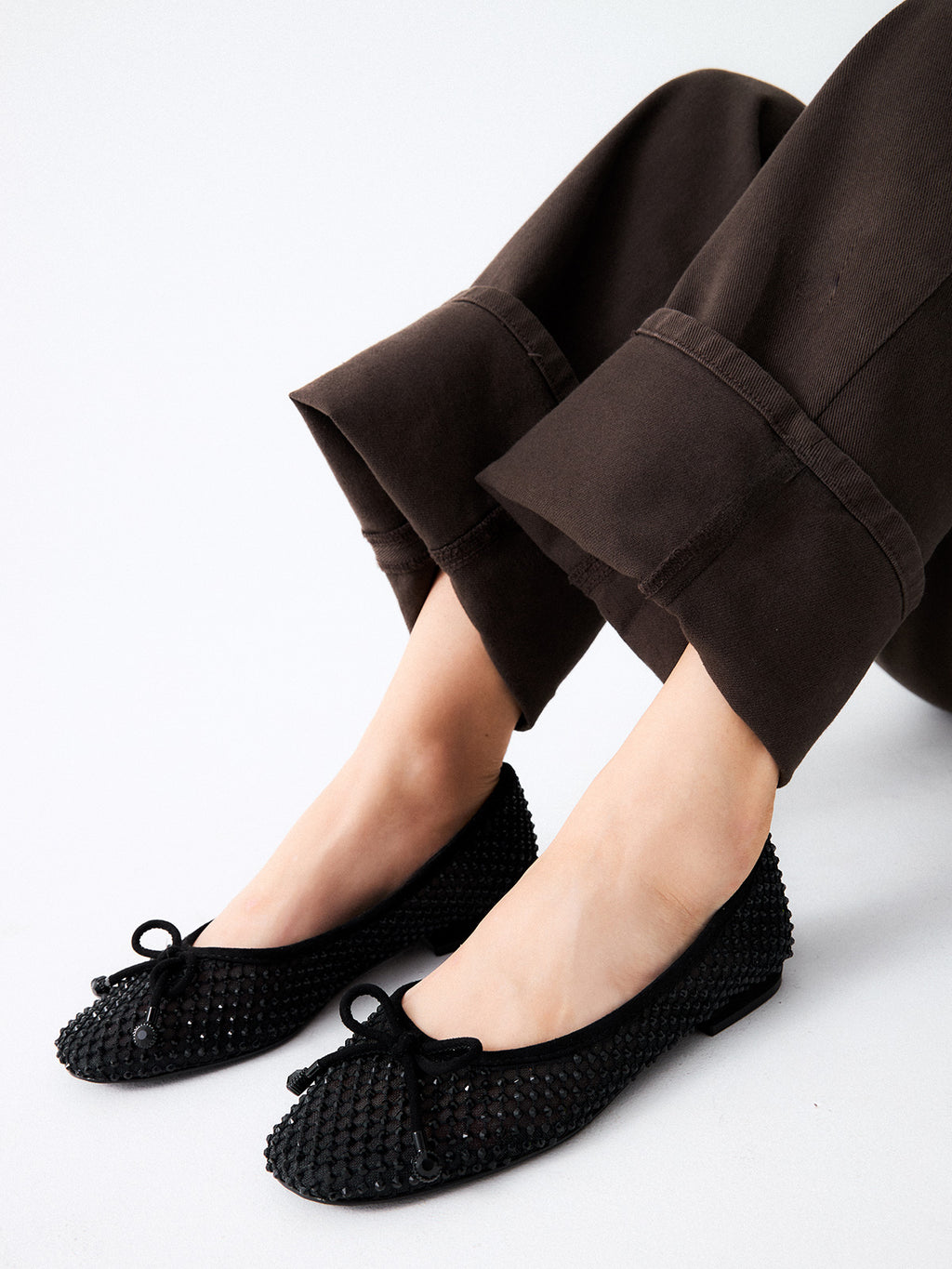 ELIZA-232 STRASS BLACK