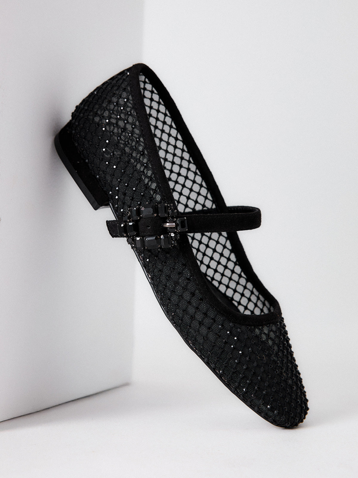 ELIZA-260 STRASS BLACK