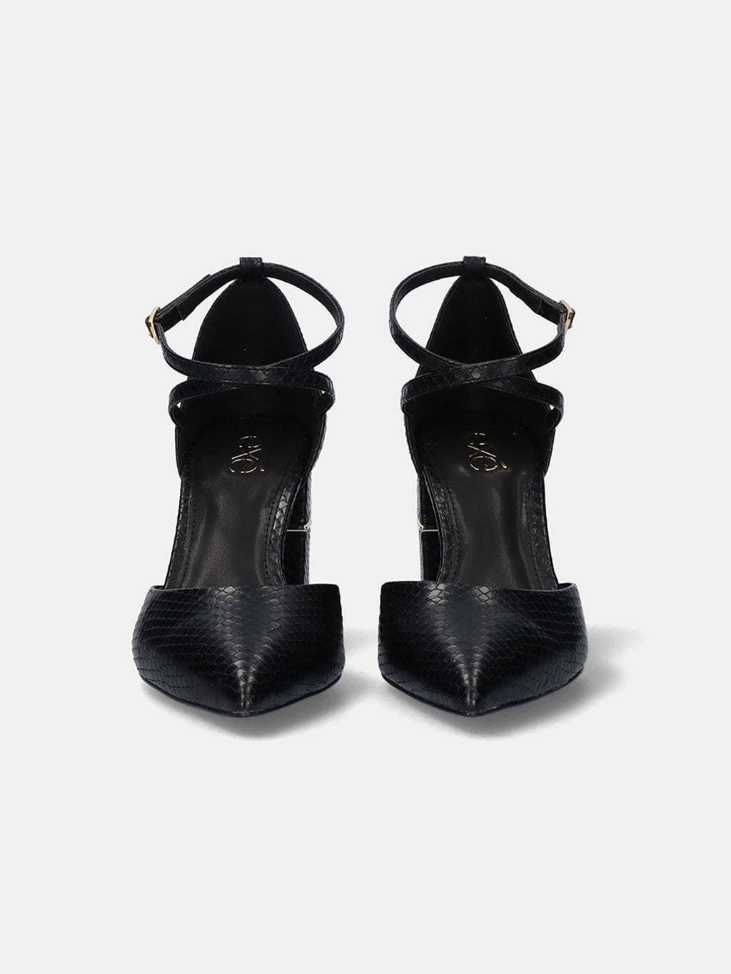 EVELYN-674 SNAKE BLACK