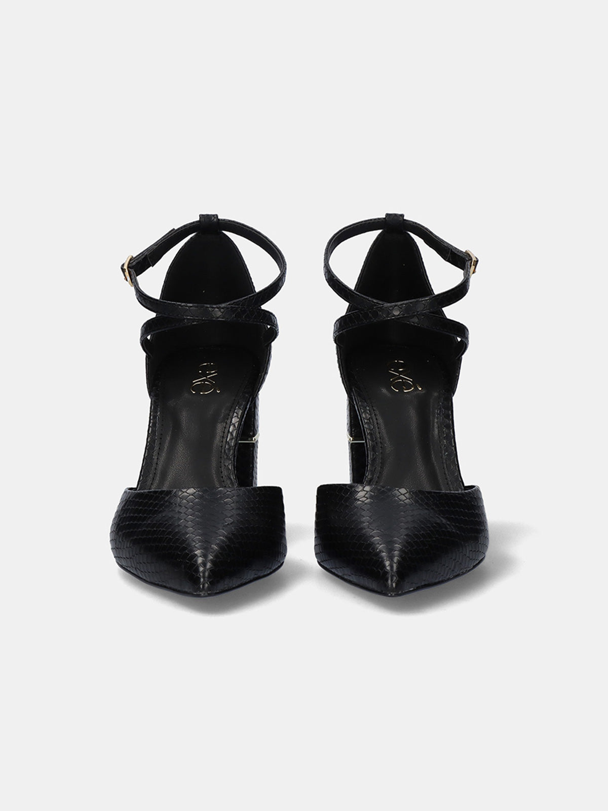 EVELYN-674 SNAKE BLACK