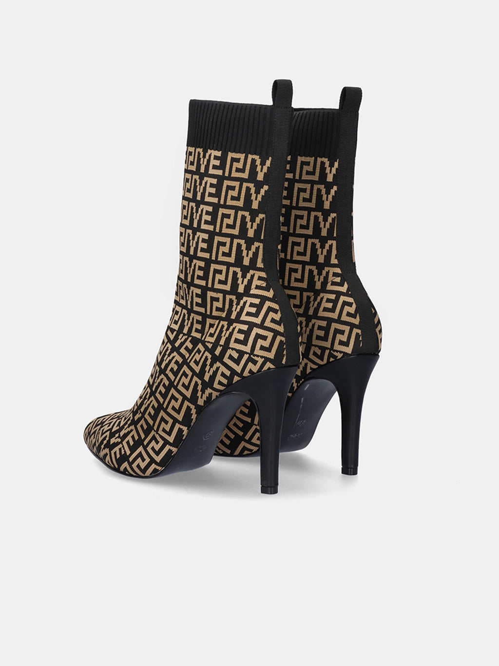 GARDA-521 KNIT BLK-BEIGE