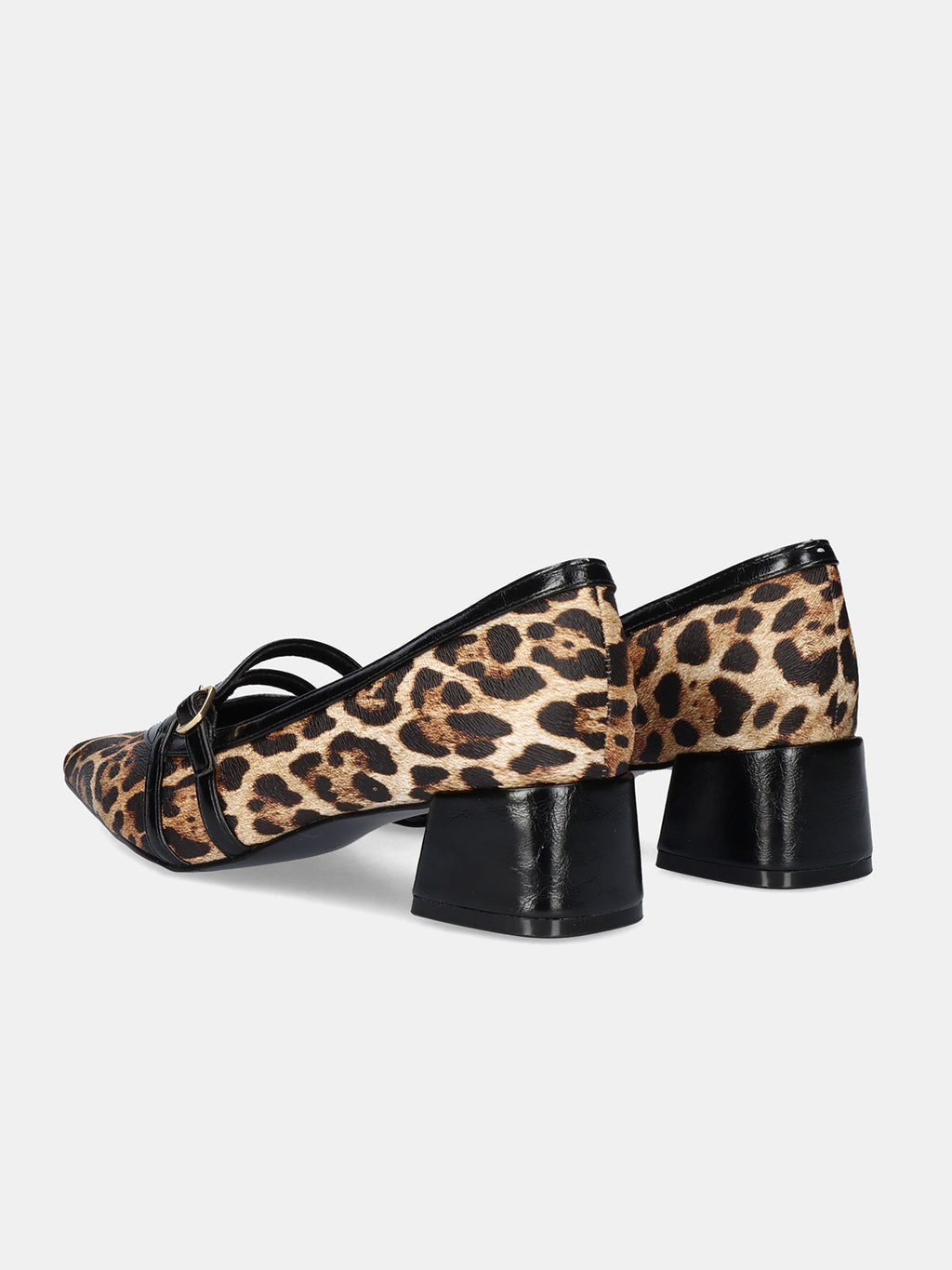 GRACE-611 LEOPARD BLACK