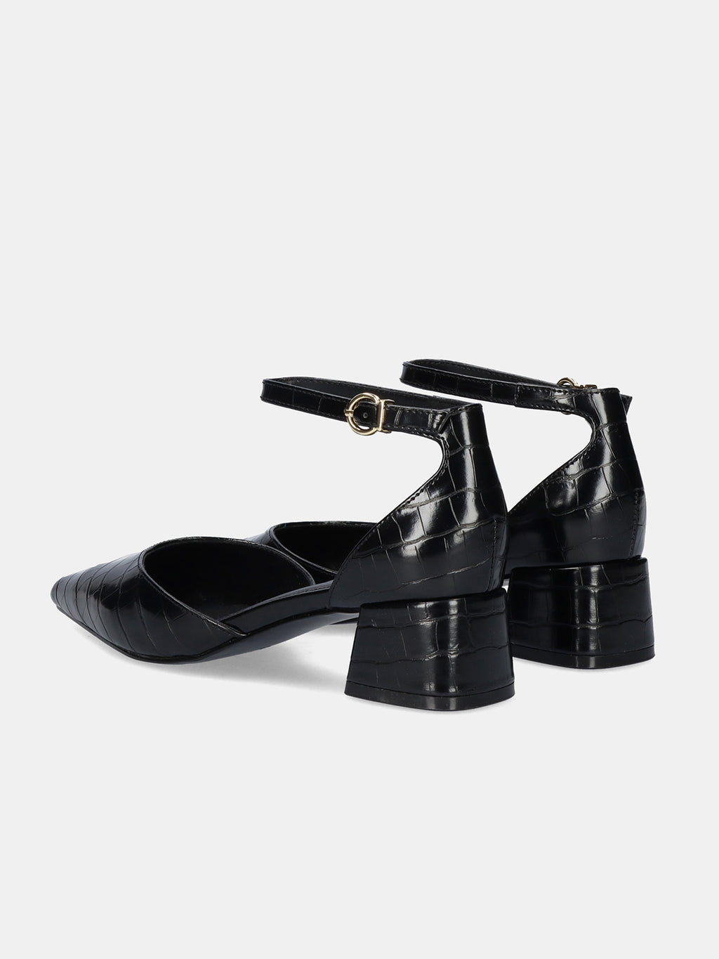 GRACE-617 CROCO BLACK