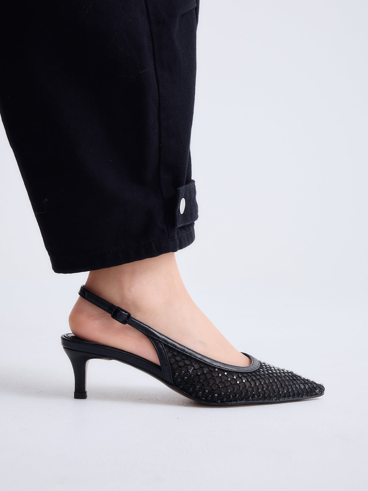 IRIS-222 STRASS BLACK