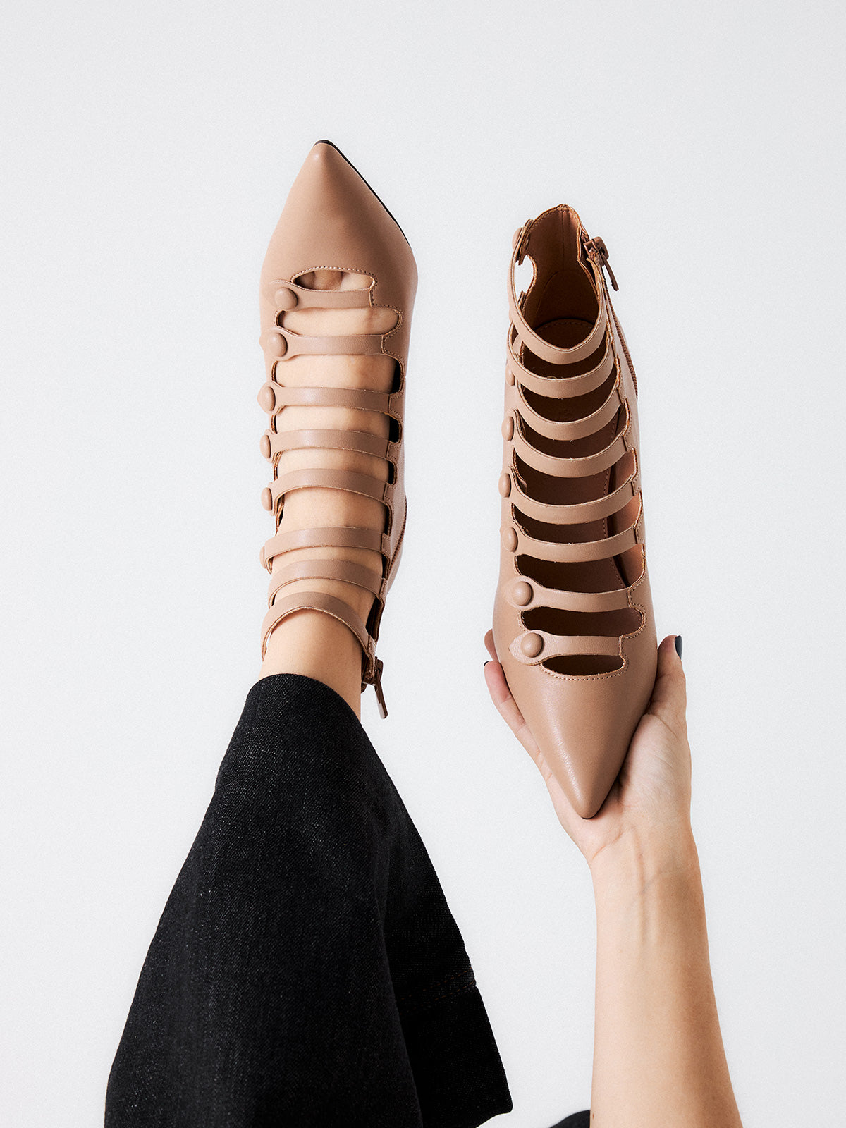 ISABELLA-115 PU TAUPE