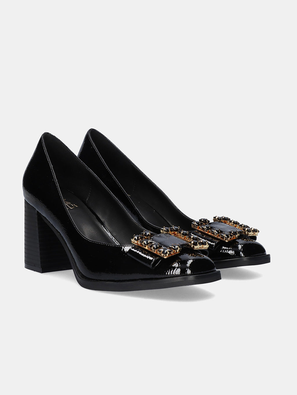 JOHANNA-430 PATENT BLACK