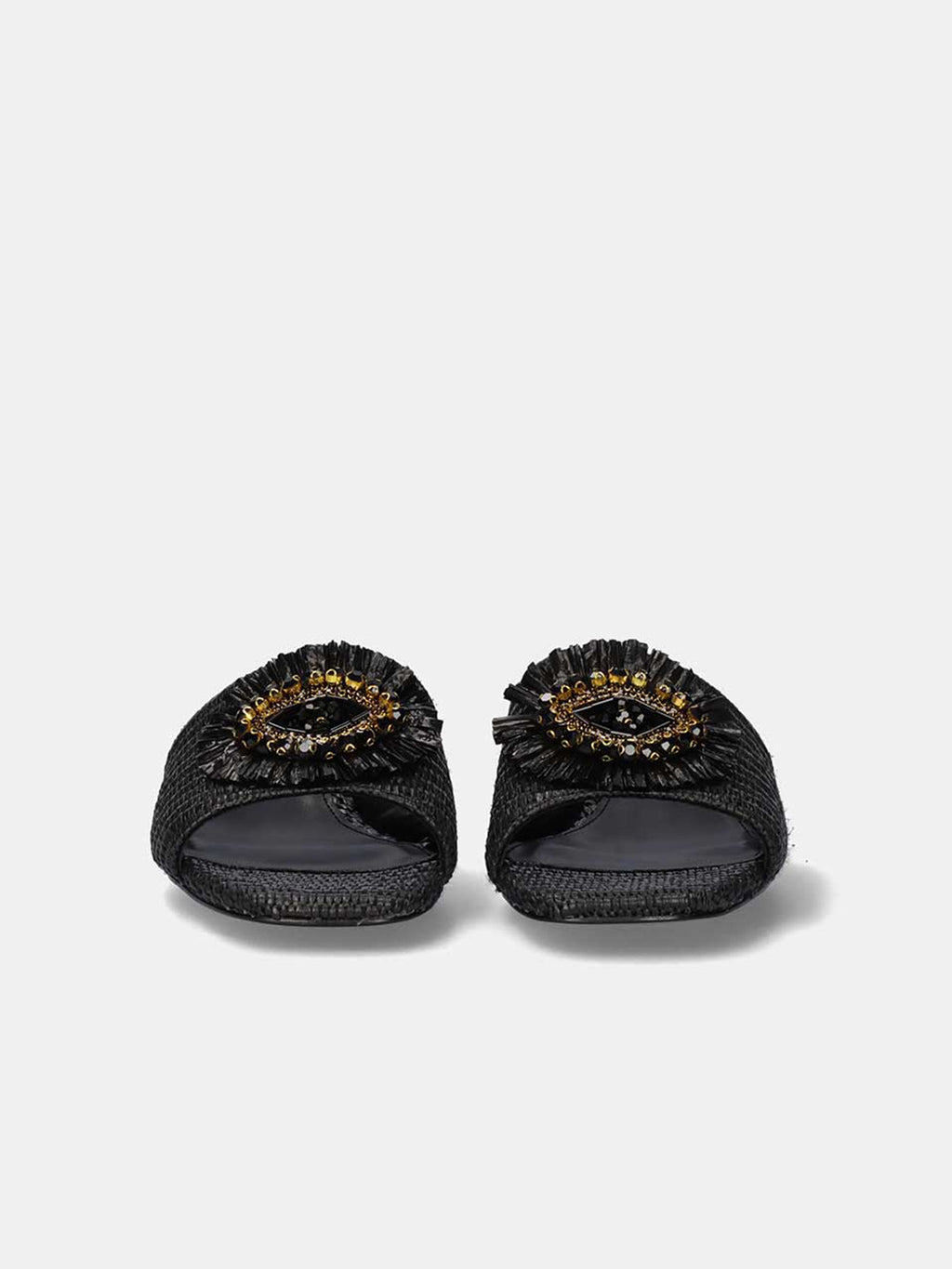 KATY-424 RAFFIA BLACK