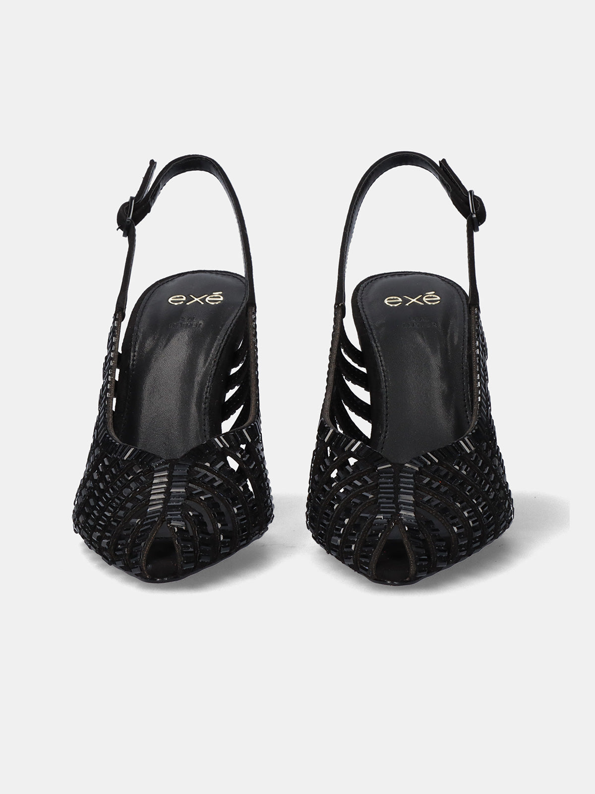 KELLY-505 STRASS BLACK