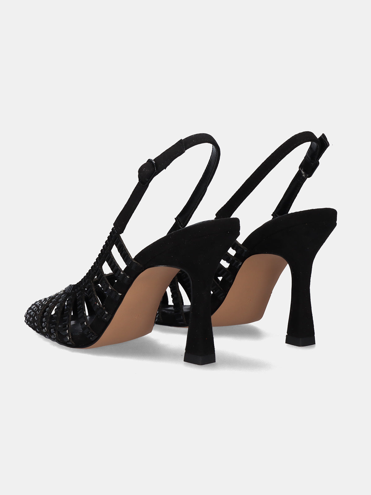 KELLY-505 STRASS BLACK