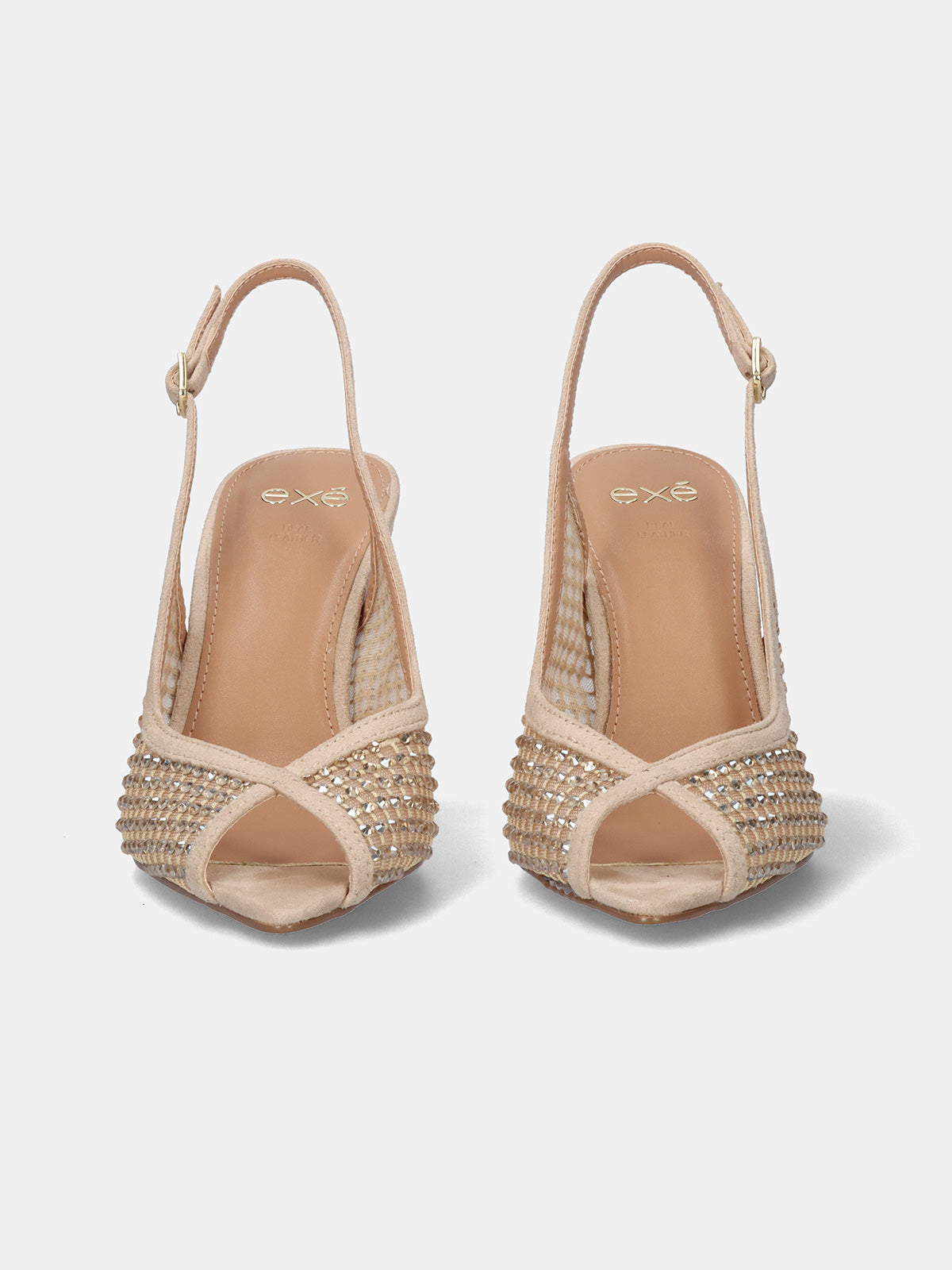 KELLY-516 STRASS BEIGE