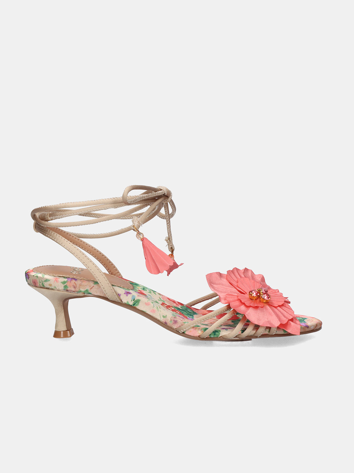 KIMBERLY-118 FLOWER BEIGE PINK