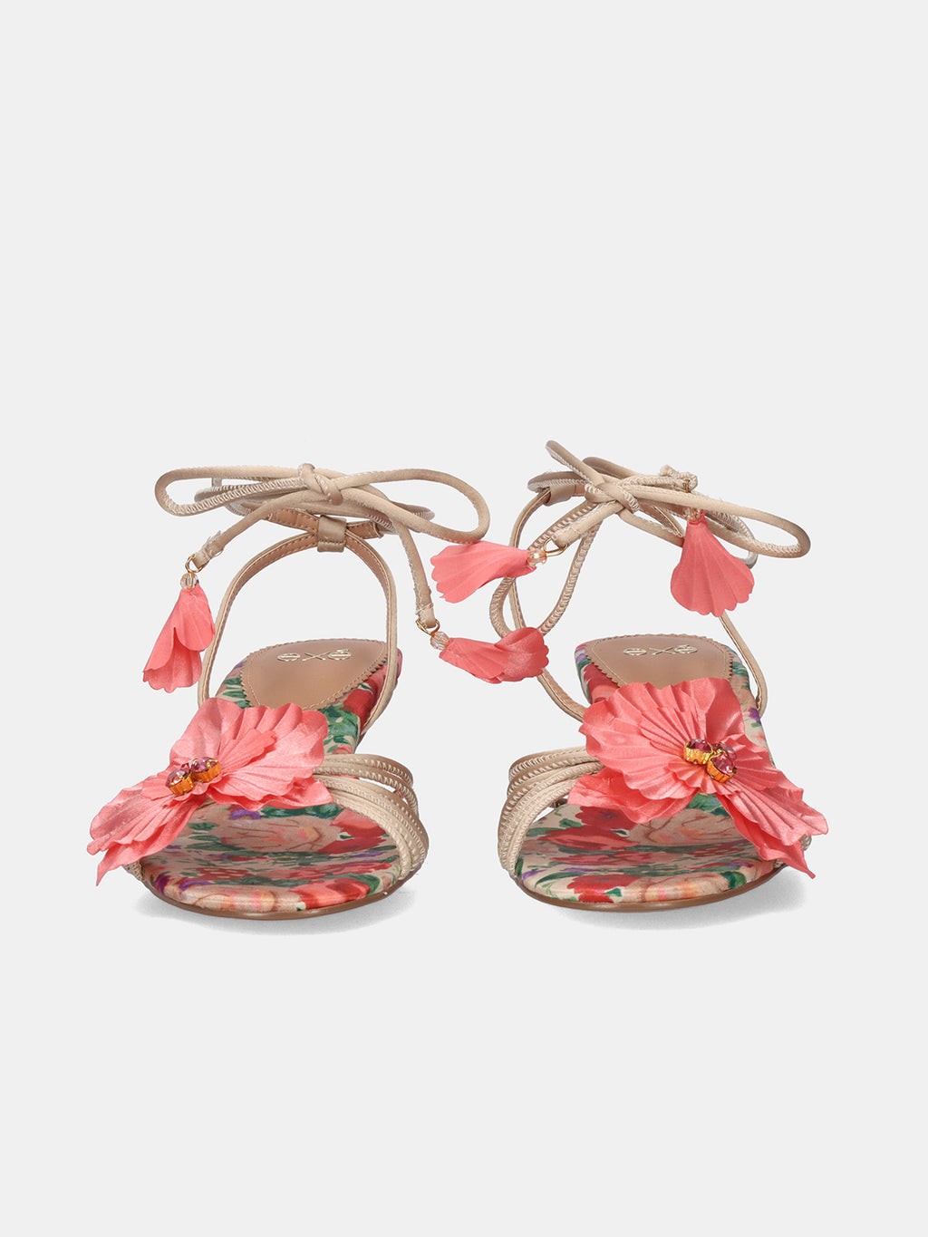 KIMBERLY-118 FLOWER BEIGE PINK