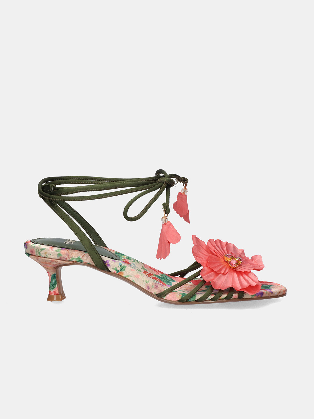 KIMBERLY-118 FLOWER GREEN PINK