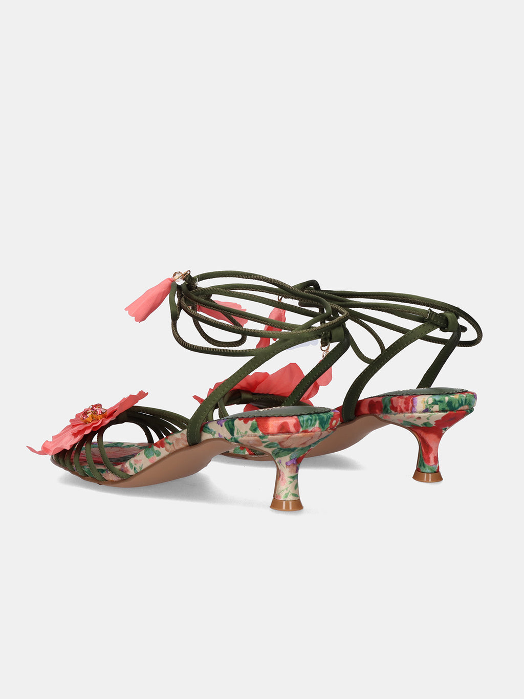 KIMBERLY-118 FLOWER GREEN PINK