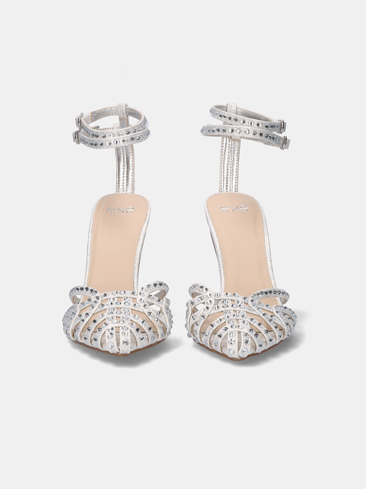 KRISTI-343 STRASS SILVER