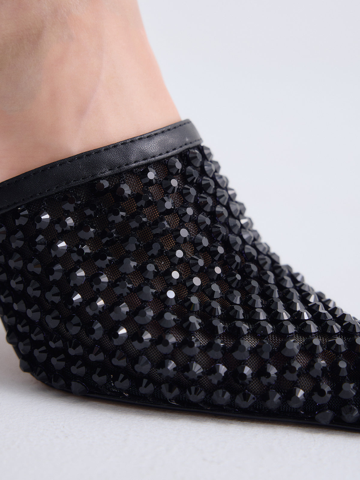 LAMINA-285 STRASS BLACK